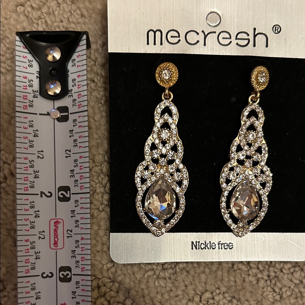 Gold Dangle Earrings